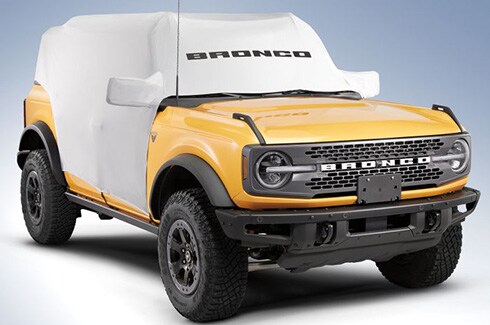 Discover Ford Bronco Accessories in PR, Full Vehicle Cover - Soft Cockpit Cover, For 4-Door